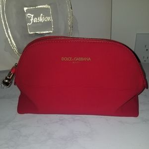 Dolce and Gabbana makeup bag